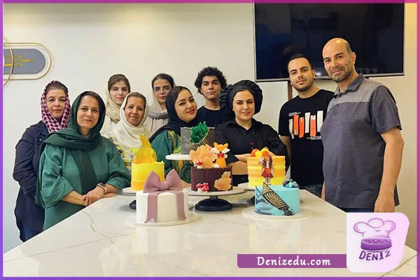 کلاس کیک پزی در تهران