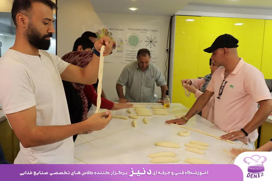 دوره نان حجیم با مدرک فنی حرفه ای بین المل