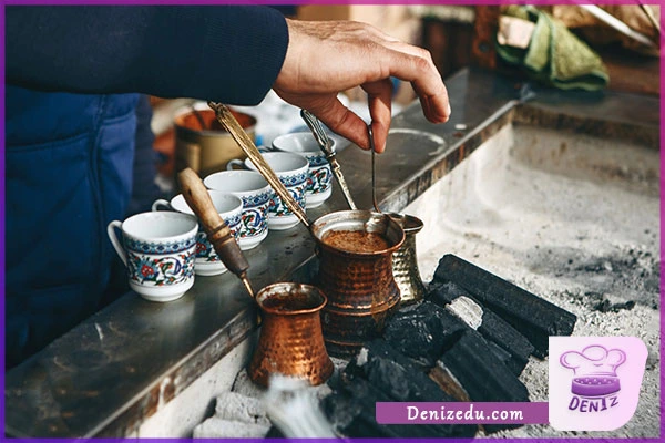 طرز تهیه قهوه ترک و انواع نوشیدنی قهوه در موسسه دنیز