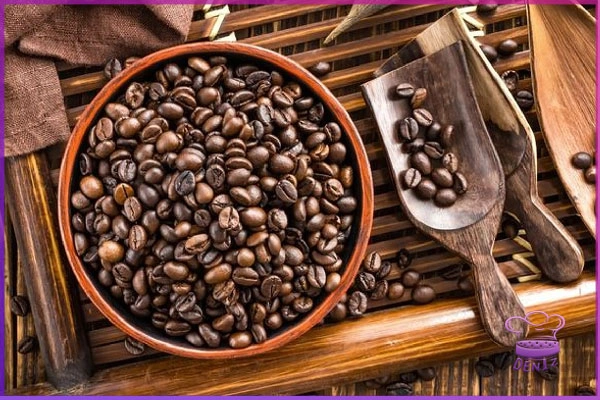 استفاده از دانه تازه و برشته تیره