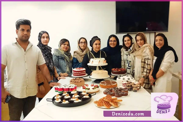 آموزش کیک های کافی شاپی در تهران