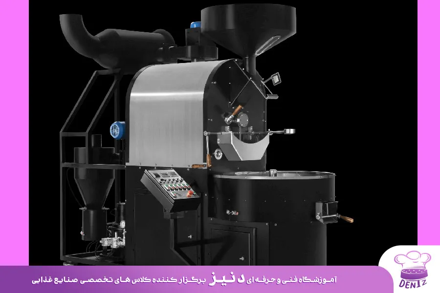 دستگاه برشته کاری قهوه 30 تا 60 کیلویی