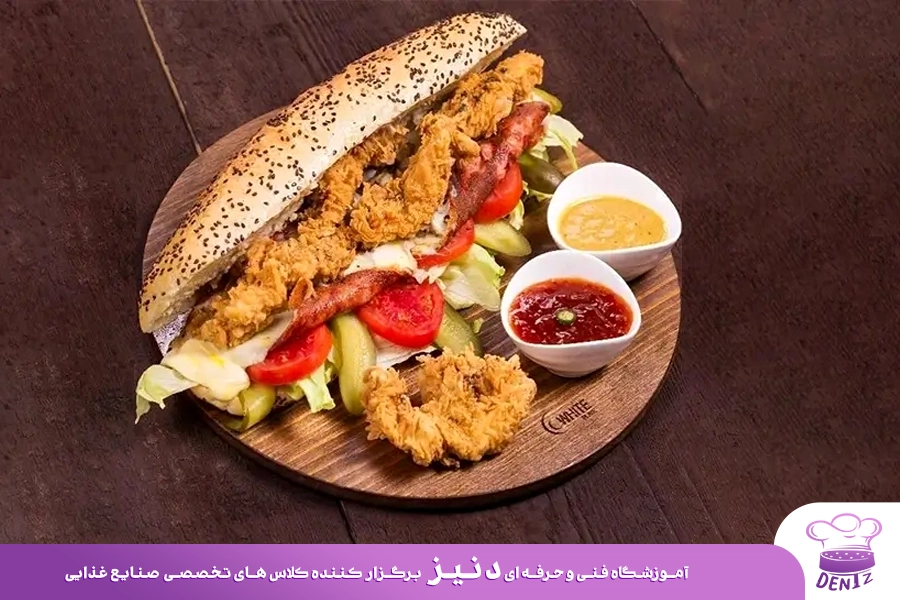 ساندویچ مرغ