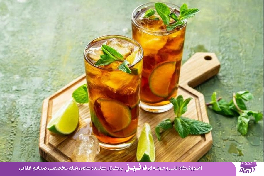 نوشیدنی آیس تی، یکی از نوشیدنی های باکلاس سرد