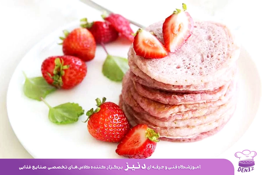 طرز تهیه پنکیک برای 4 نفر
