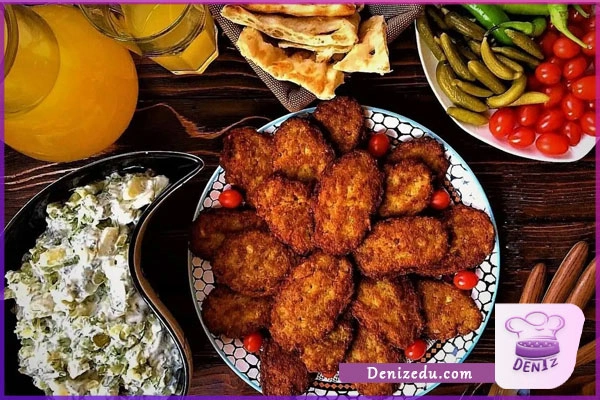 کراکت مرغ و سیب زمینی