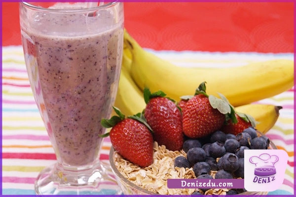 طرز تهیه اسموتی مقوی برای صبحانه