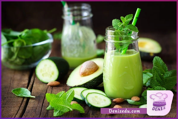 اسموتی شیر سویا، آووکادو و پرتقال