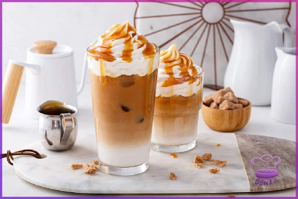 طرز تهیه آیس لاته با بستنی