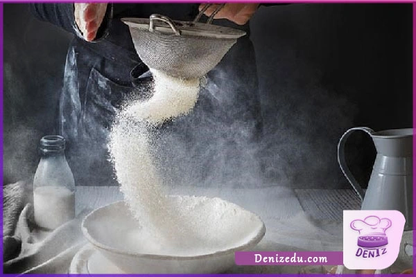 الک نکردن آرد