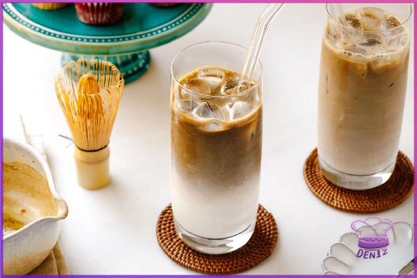 طرز تهیه آیس لاته