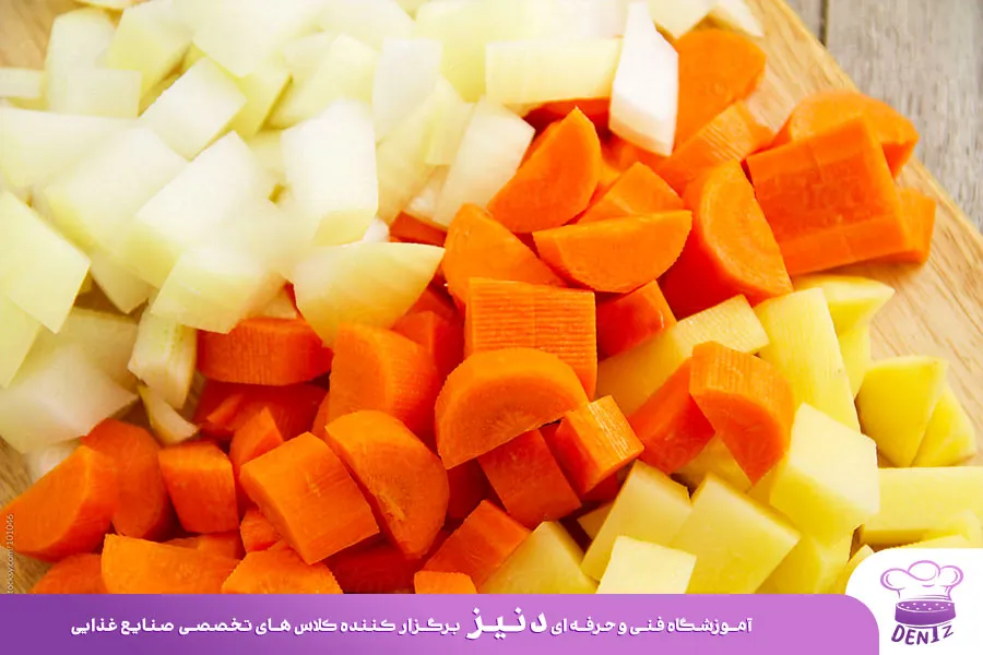 استفاده از سبزیجات شیرین