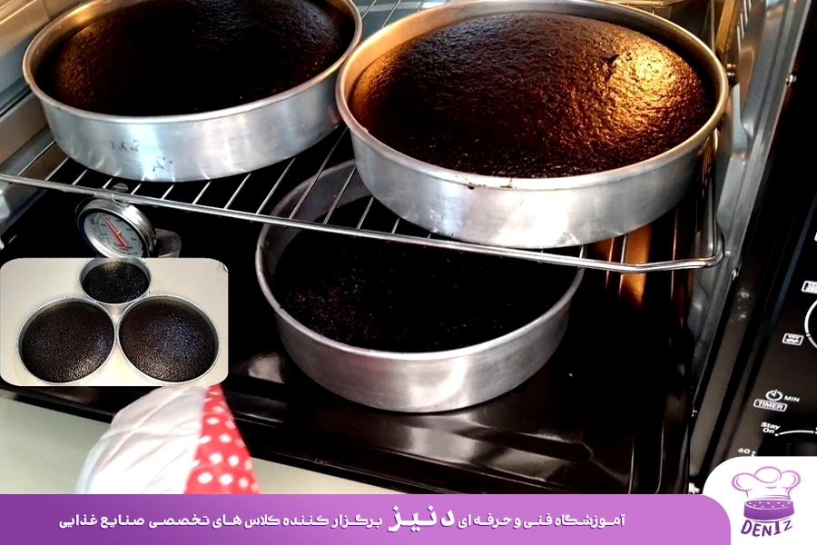 نحوه پخت کیک خیس