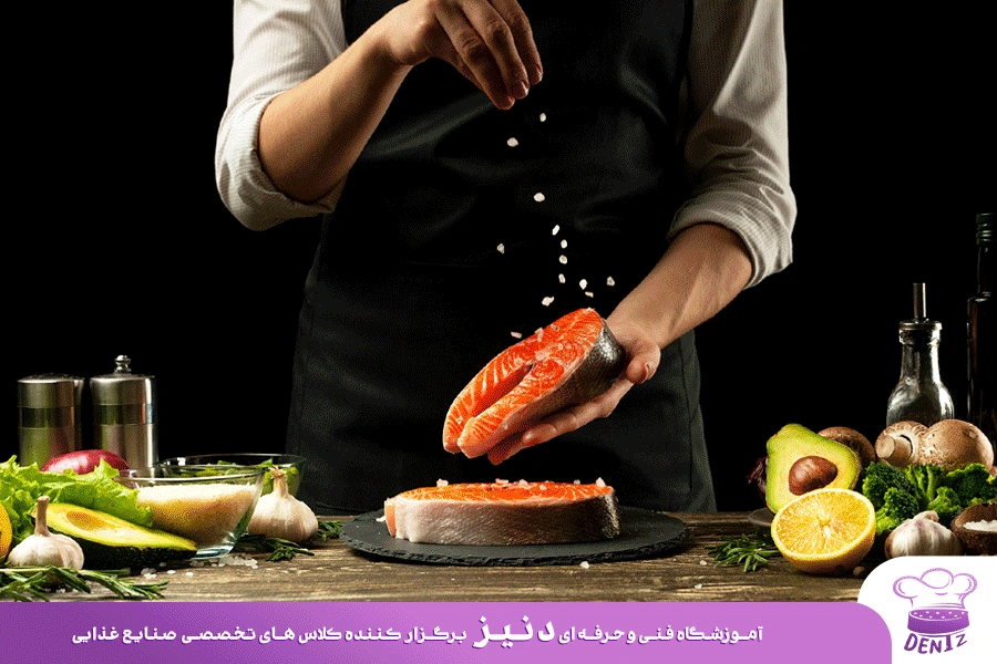 طعم دار کردن ماهی به سبک مدیترانه ای