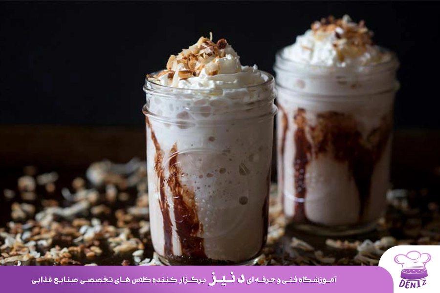 توجه به غلظت شیک نسکافه