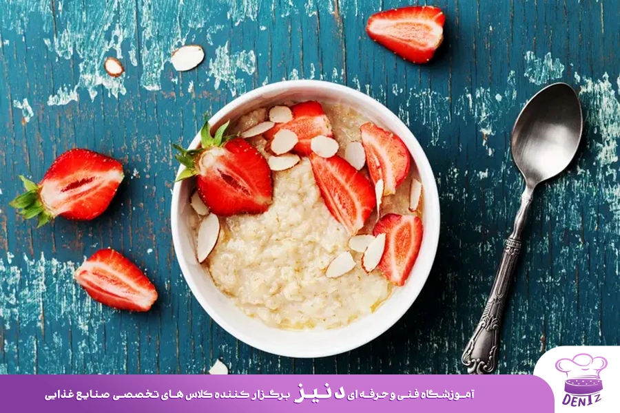 طرز تهیه اوتمیل برای لاغری