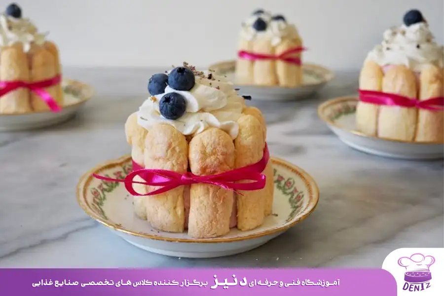 شارلوت، با پودر ژلاتین چی درست کنم