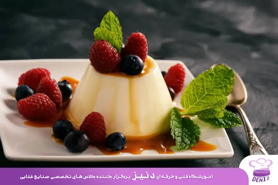دسر با پودر ژلاتین و نشاسته ذرت، با پودر ژلاتین چی درست کنم