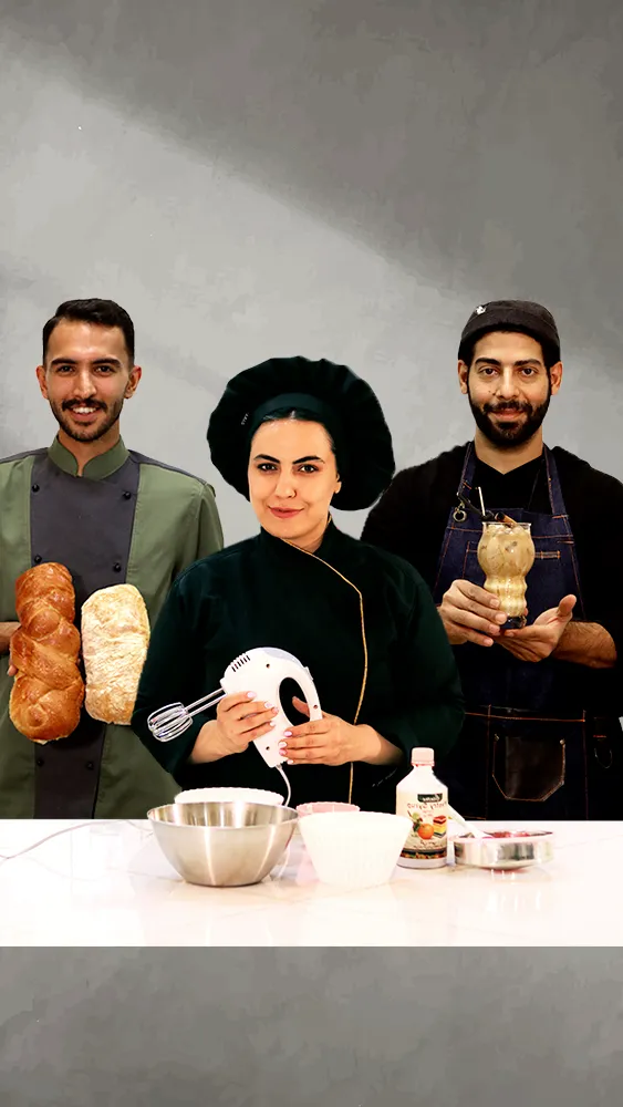 هنرجو در کارگاه عملی آموزشگاه دنیز