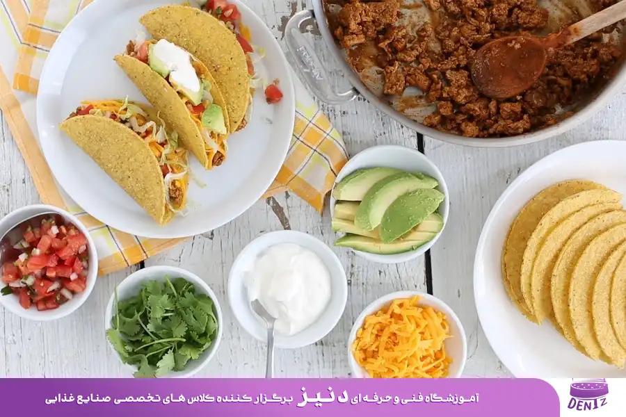 طرز تهیه تاکو ساده
