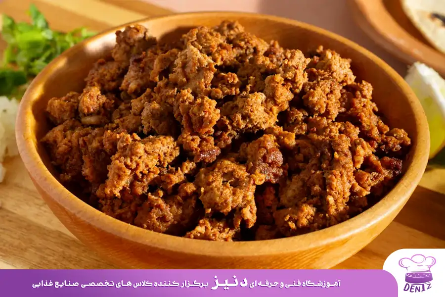 استفاده از آب در مایه گوشتی تاکو