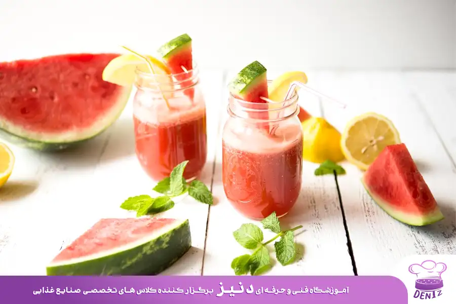 اسموتی هندوانه و لیمو