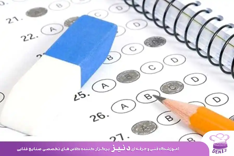 سوالات فنی حرفه ای نان های حجیم 1405 با جواب