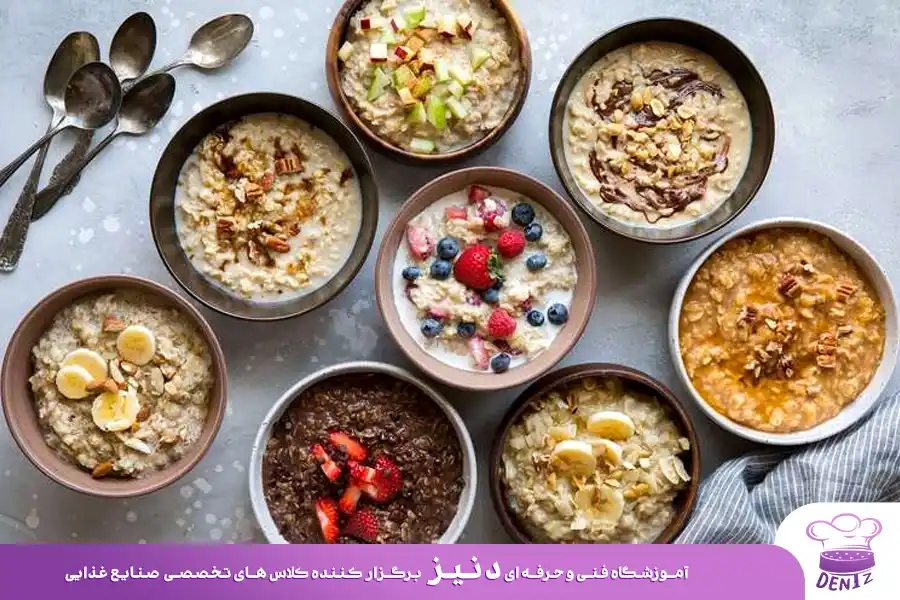 طرز تهیه انواع اوتمیل
