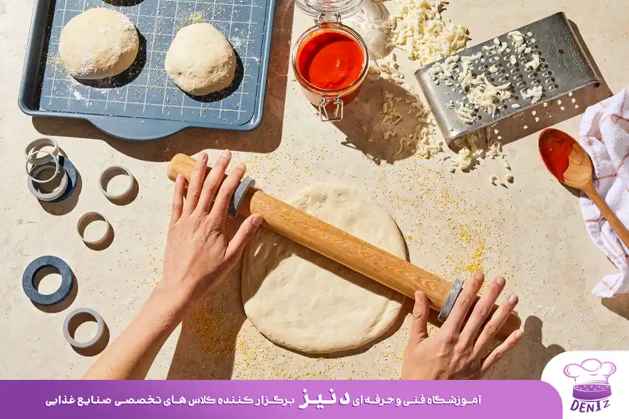 طرز تهیه خمیر پیتزا